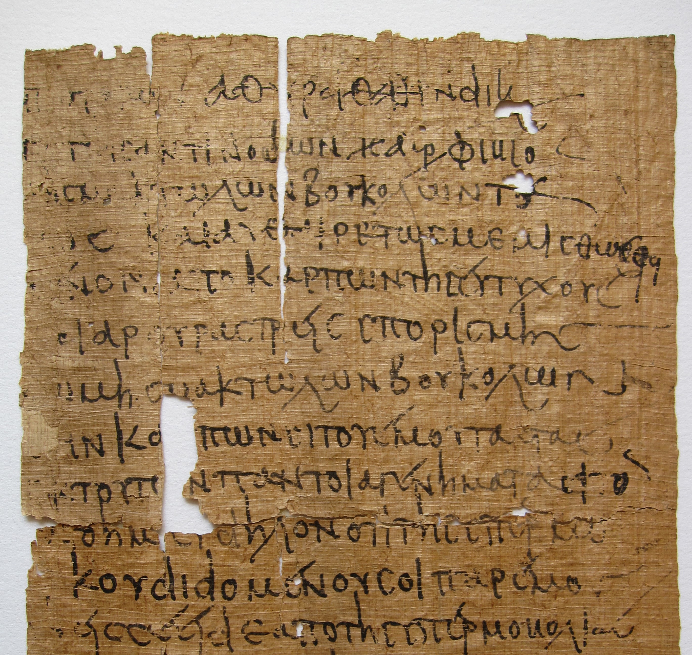 Deux collections de papyrus : la collection Graux et la collection ...